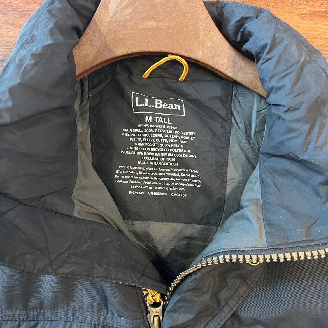 LL Bean 푸퍼 다운 점퍼 상품이미지5