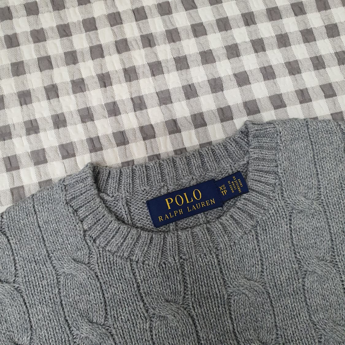 폴로 랄프로렌 케이블 면니트 남자95 상품이미지2