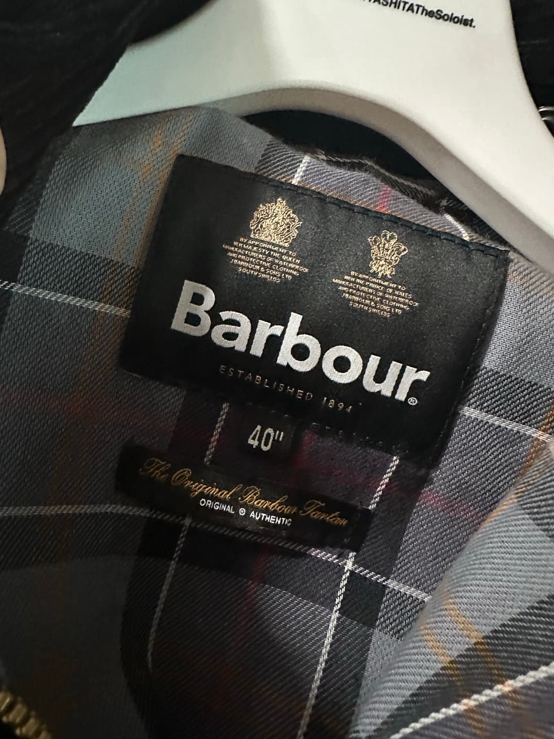 바버 어센틱 자켓 40사이즈 상품이미지3