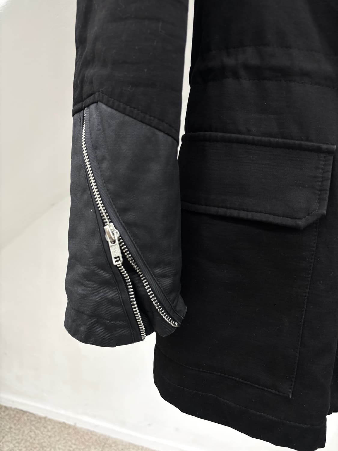 Maje v-kei mood leather detail jacket   상품이미지2