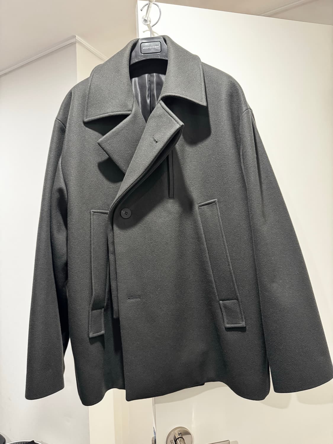 우영미 울캐시 하프코트 48 상품이미지1