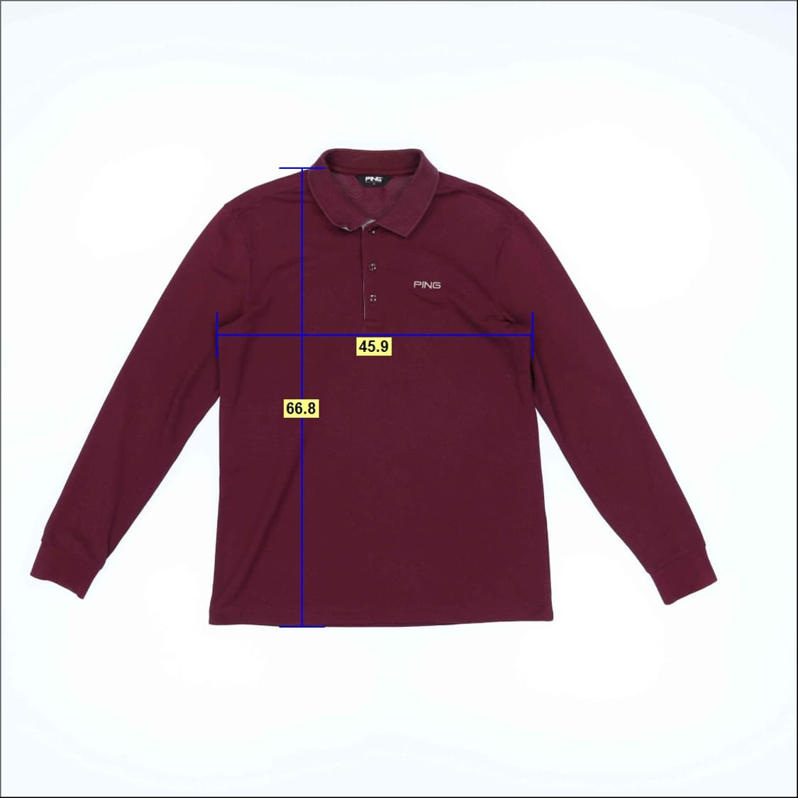 [95] 핑 골프 긴팔 카라티셔츠 1215H2 상품이미지5
