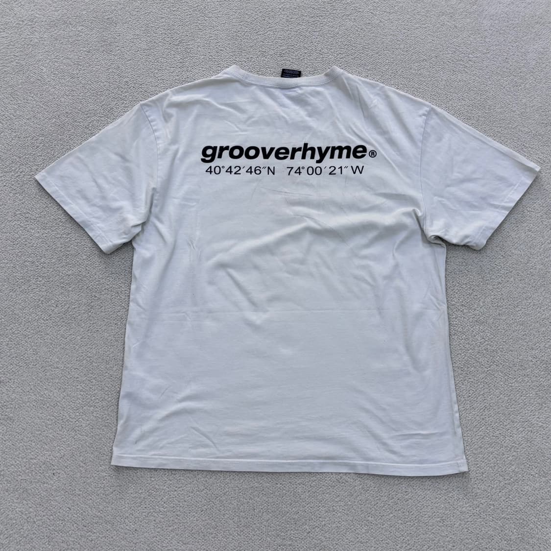 L 그루브라임 스몰로고 반팔 티셔츠 0410E 상품이미지2