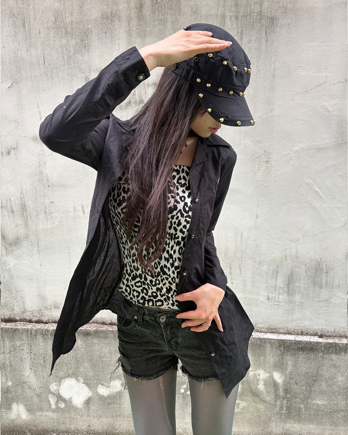 Cecil McBee leopard sleeveless 상품이미지4