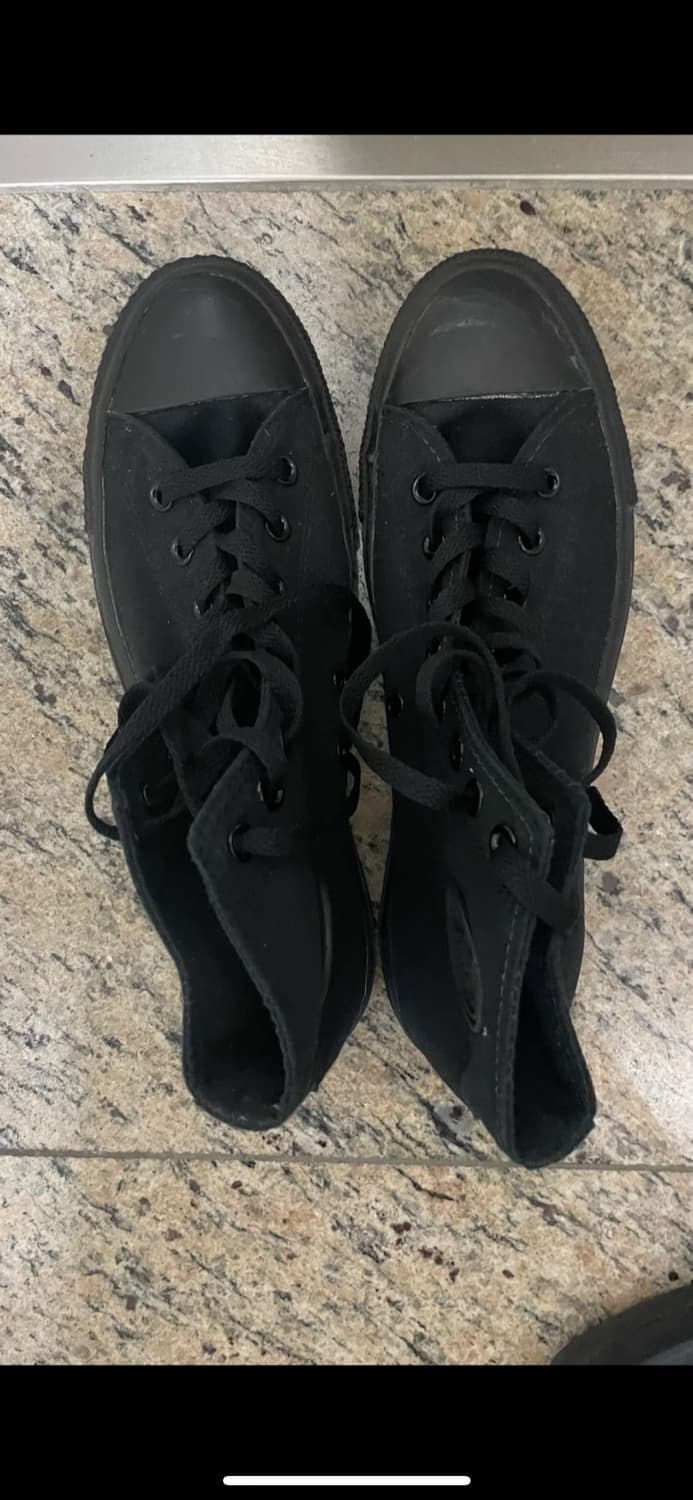 [거의 새상품] 컨버스 올스타 블랙 하이 280 상품이미지2