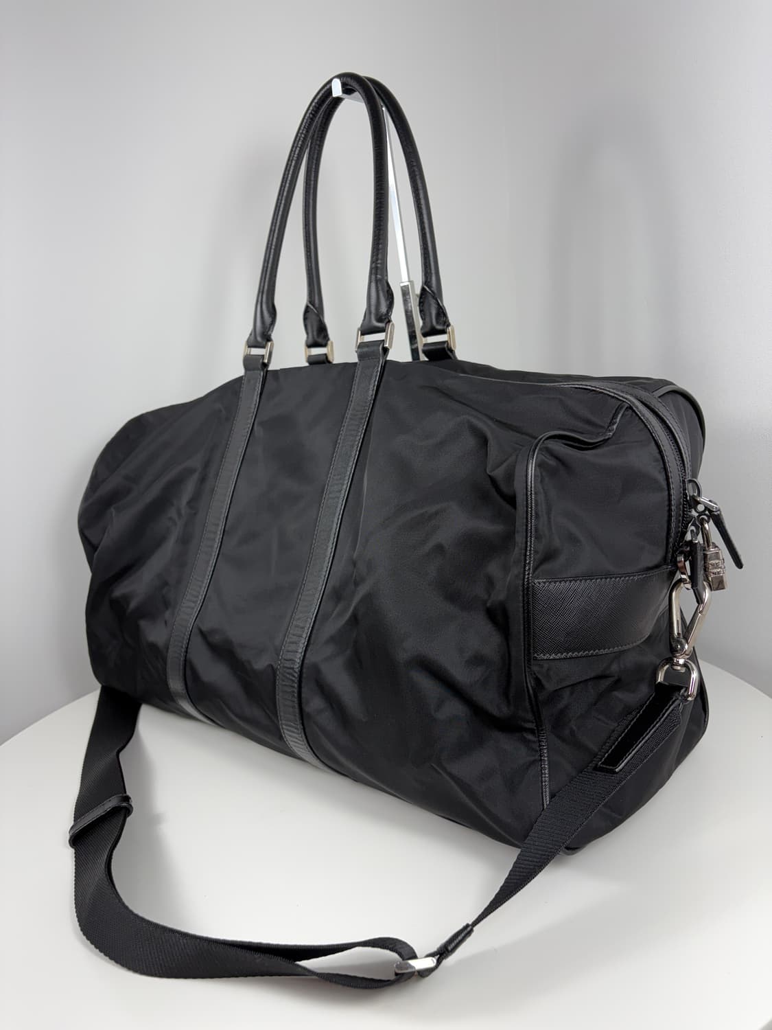 프라다 나일론 2way 보스턴백 골프가방 여행가방 상품이미지4