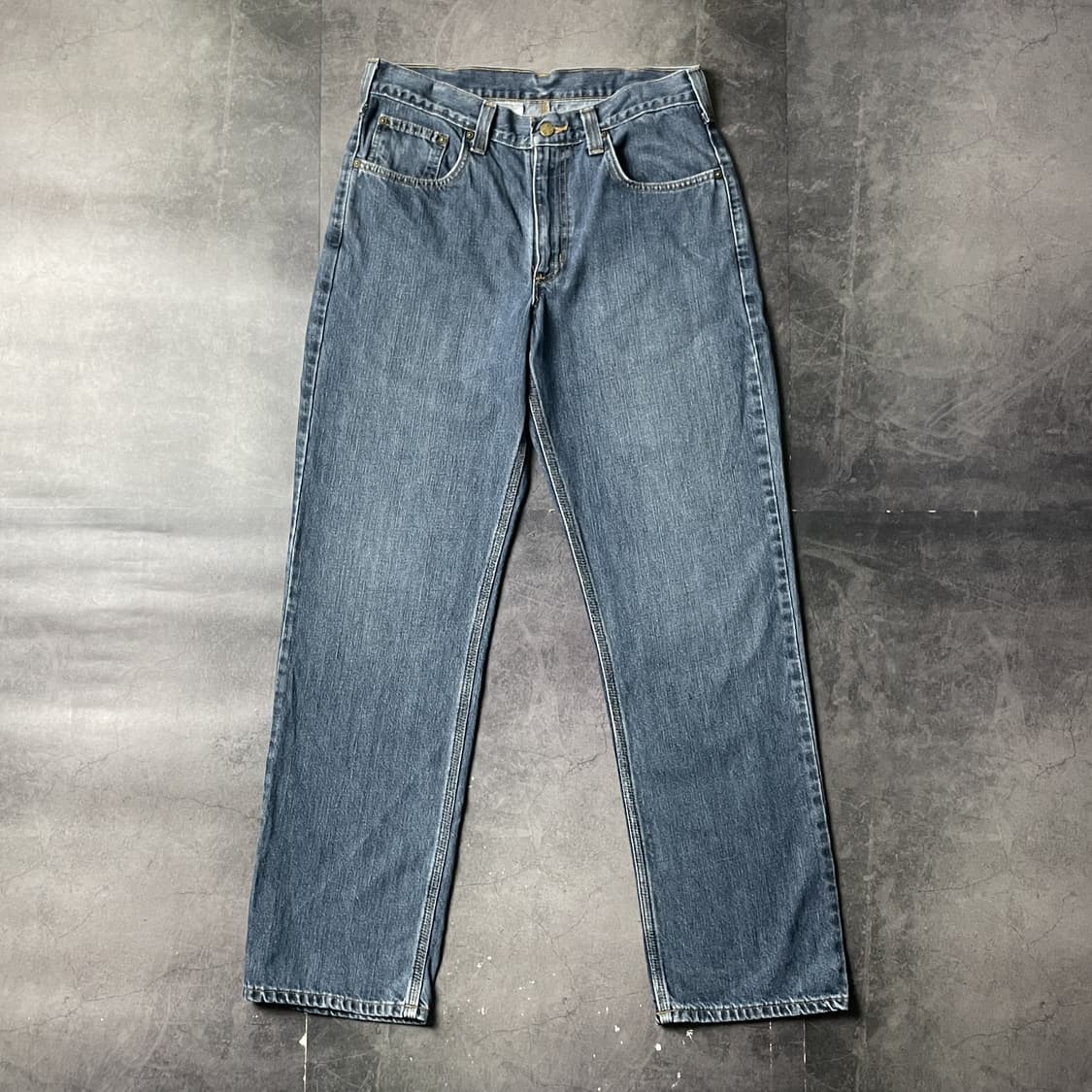 CARHARTT 칼하트 빈티지 데님 워크 팬츠 A00935 상품이미지1