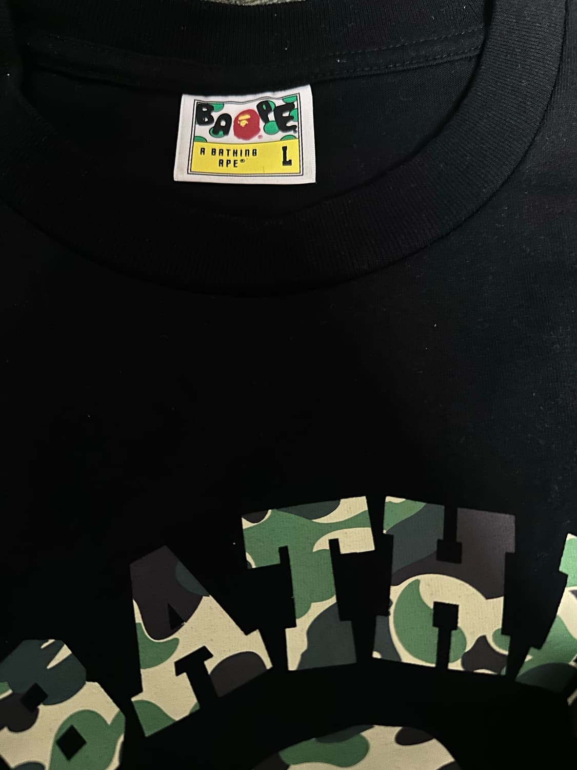 베이프 롱슬리브 카모 L 상품이미지2