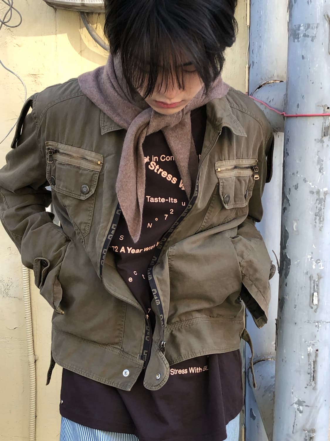 돌체앤가바나 아카이브 밀리터리 트러커 자켓  상품이미지2