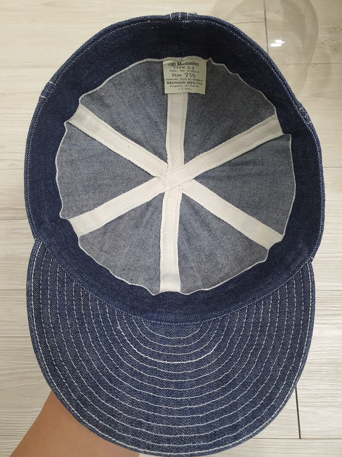 브론슨 A3 데님볼캡 상품이미지6