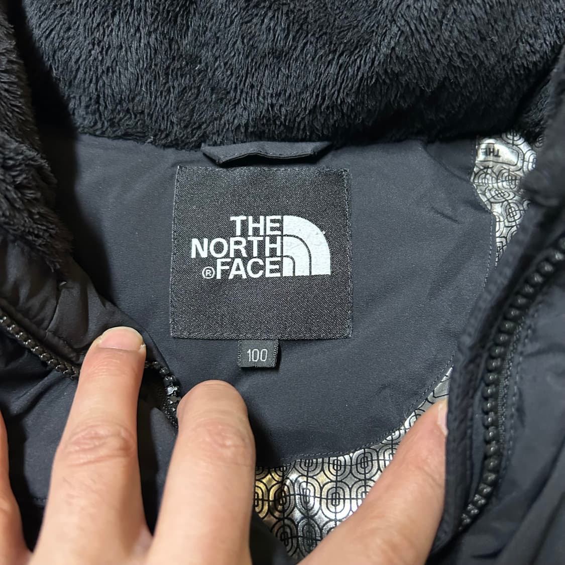 노스페이스 여성 롱 파카 패딩 100 상품이미지3