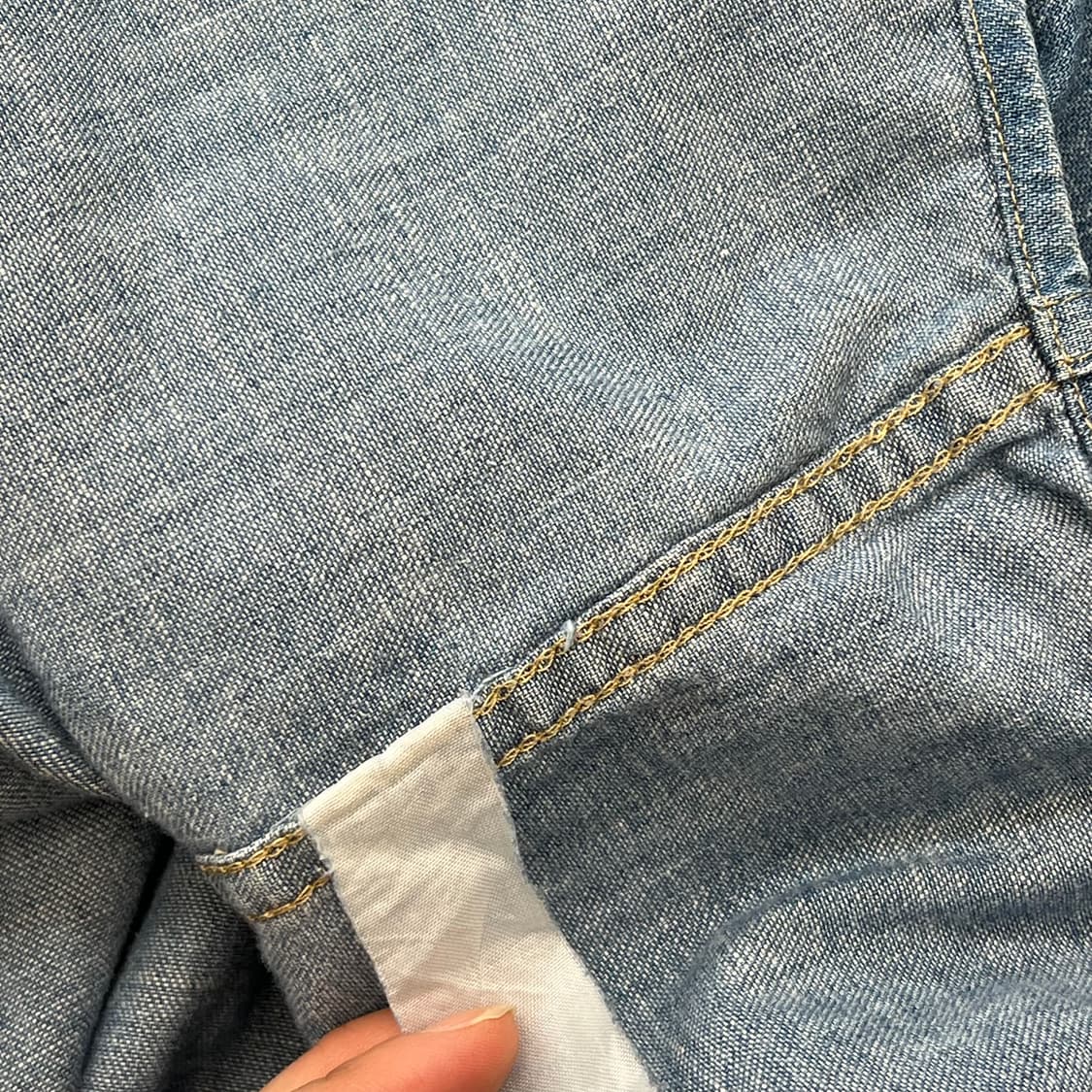 엘엘빈 데님셔츠 r2424 상품이미지7