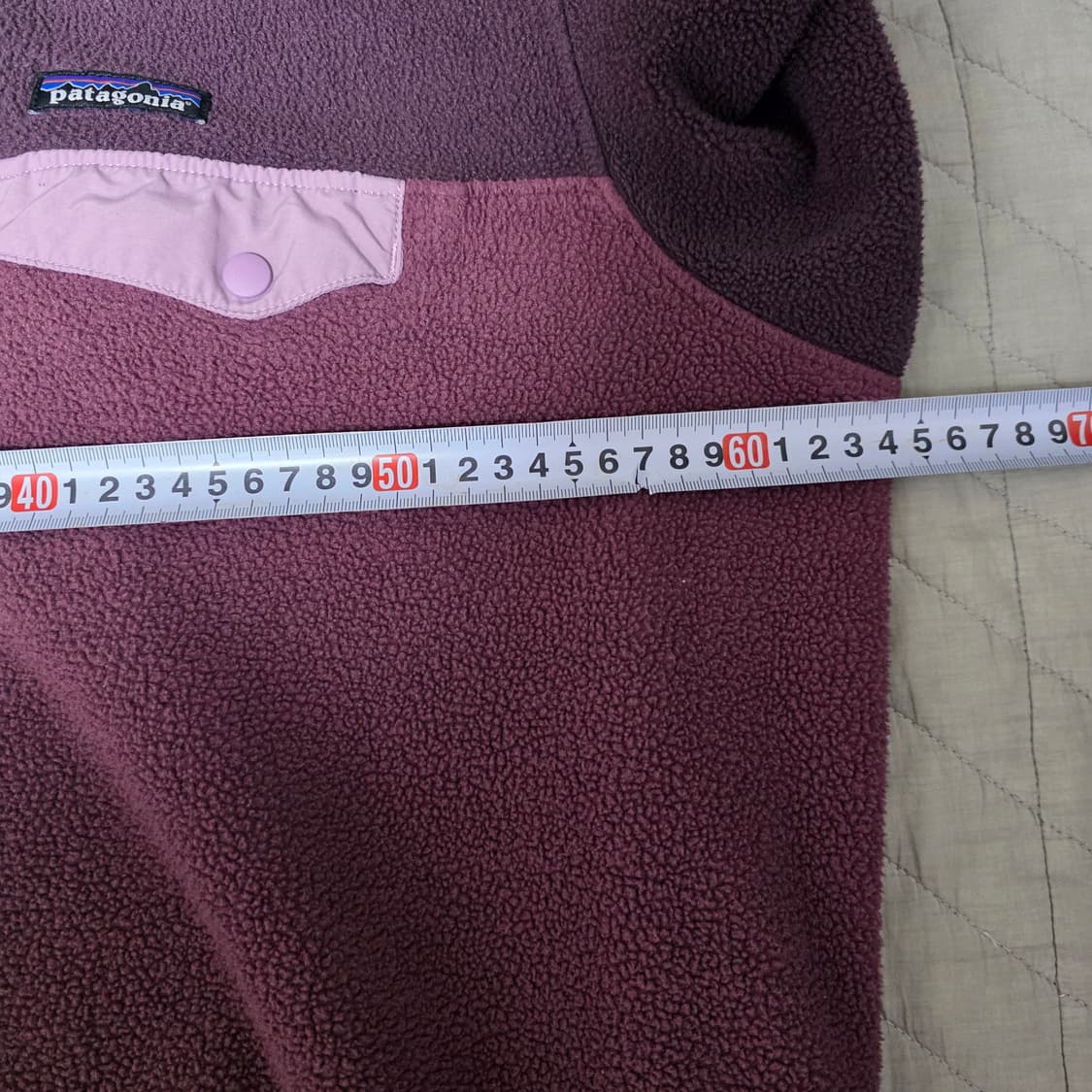 [XXL] 빈티지 파타고니아 신칠라 플리스 스냅 풀오버 버건디 상품이미지10