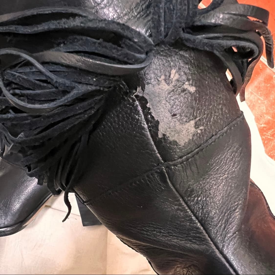 자라 프린지 웨스턴 부츠 상품이미지4