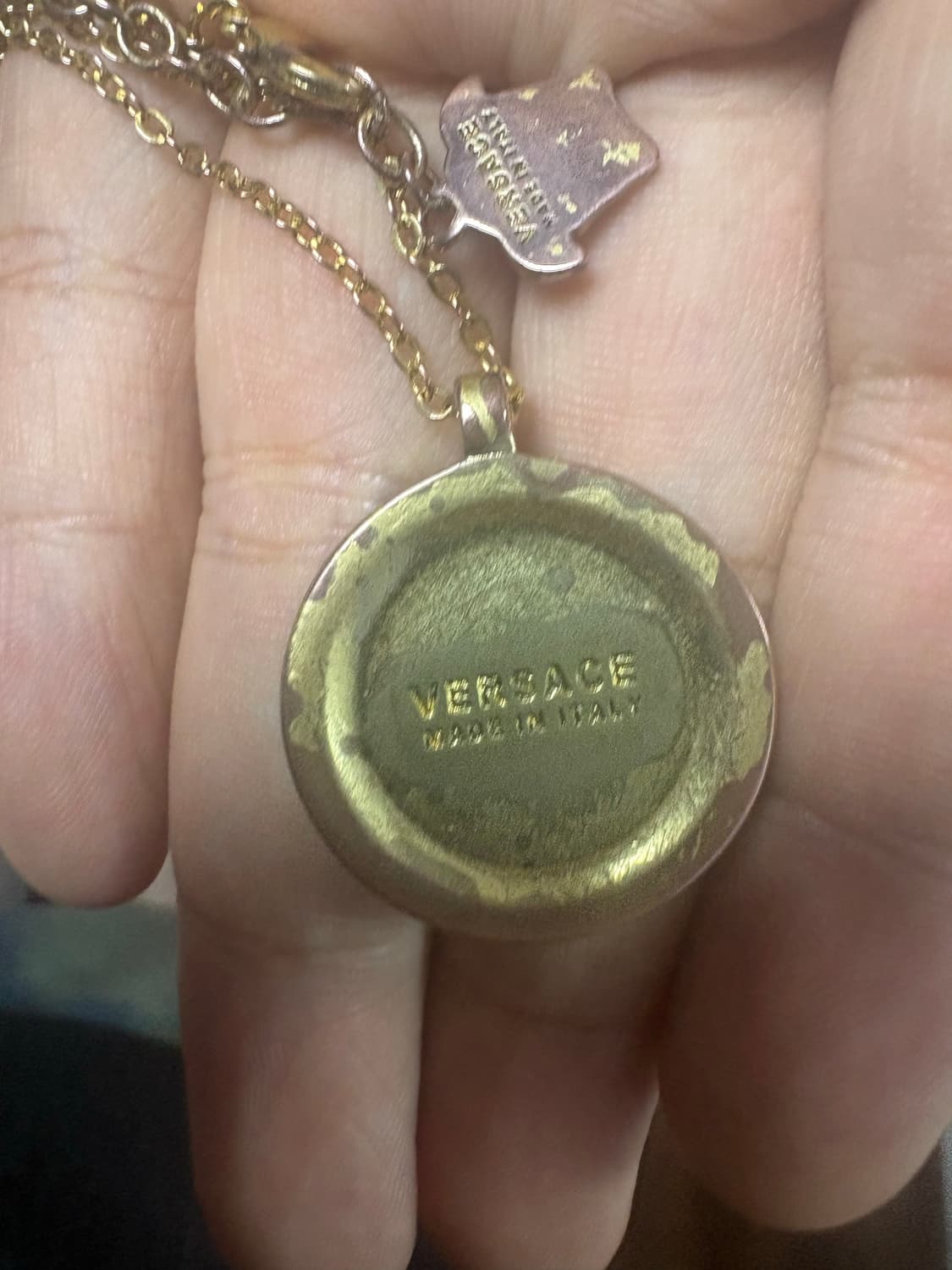 베르사체 화이트목걸이 상품이미지2