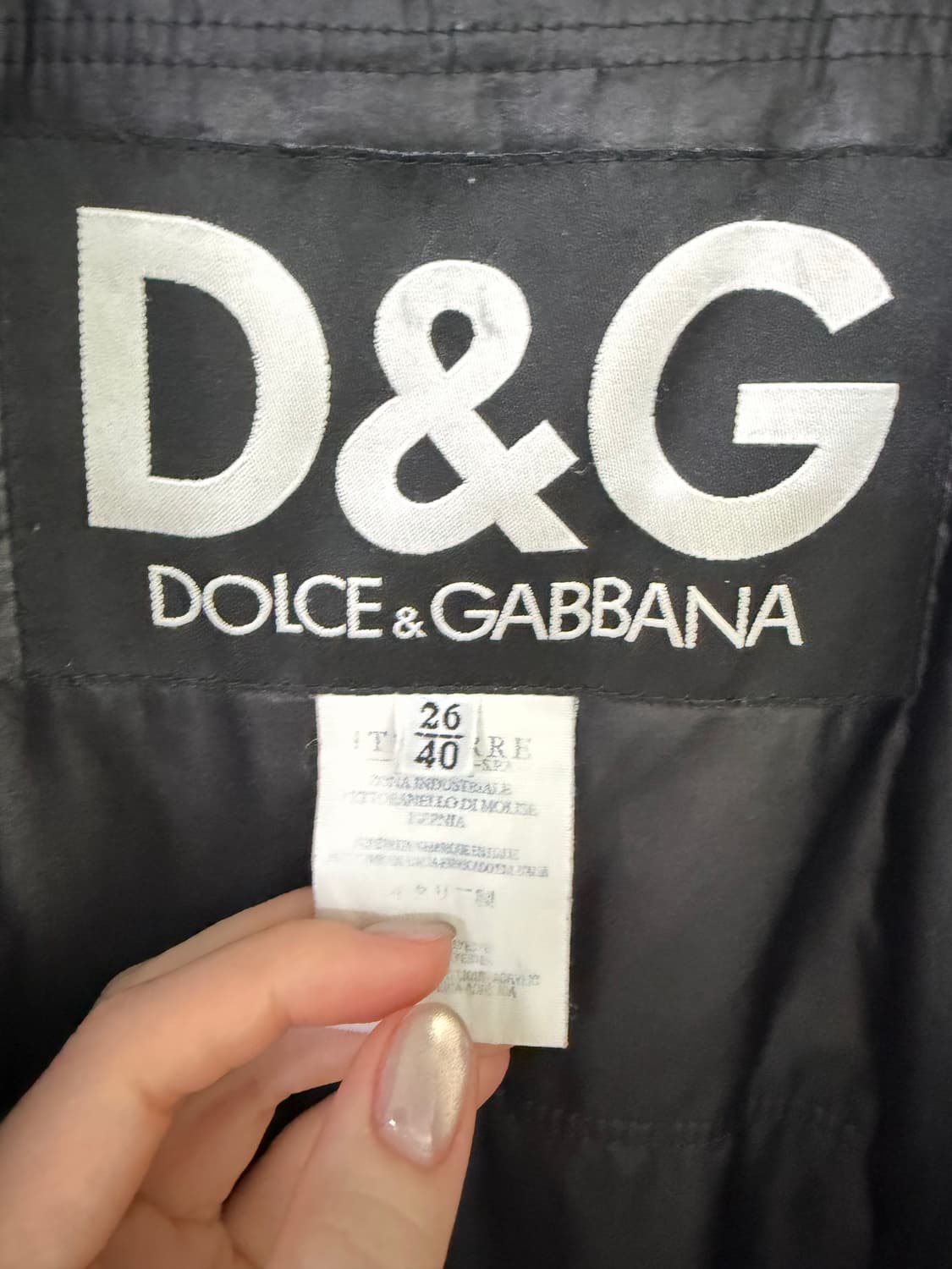 돌체앤가바나 블랙패딩 상품이미지5