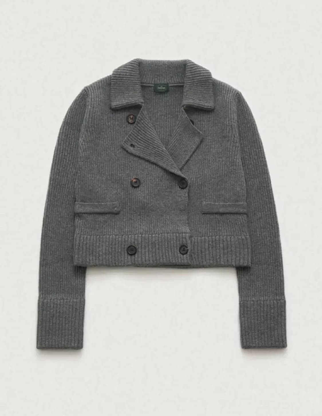 더바넷 샬롯 Charlotte 더블 브레스트 니트 가디건 상품이미지1