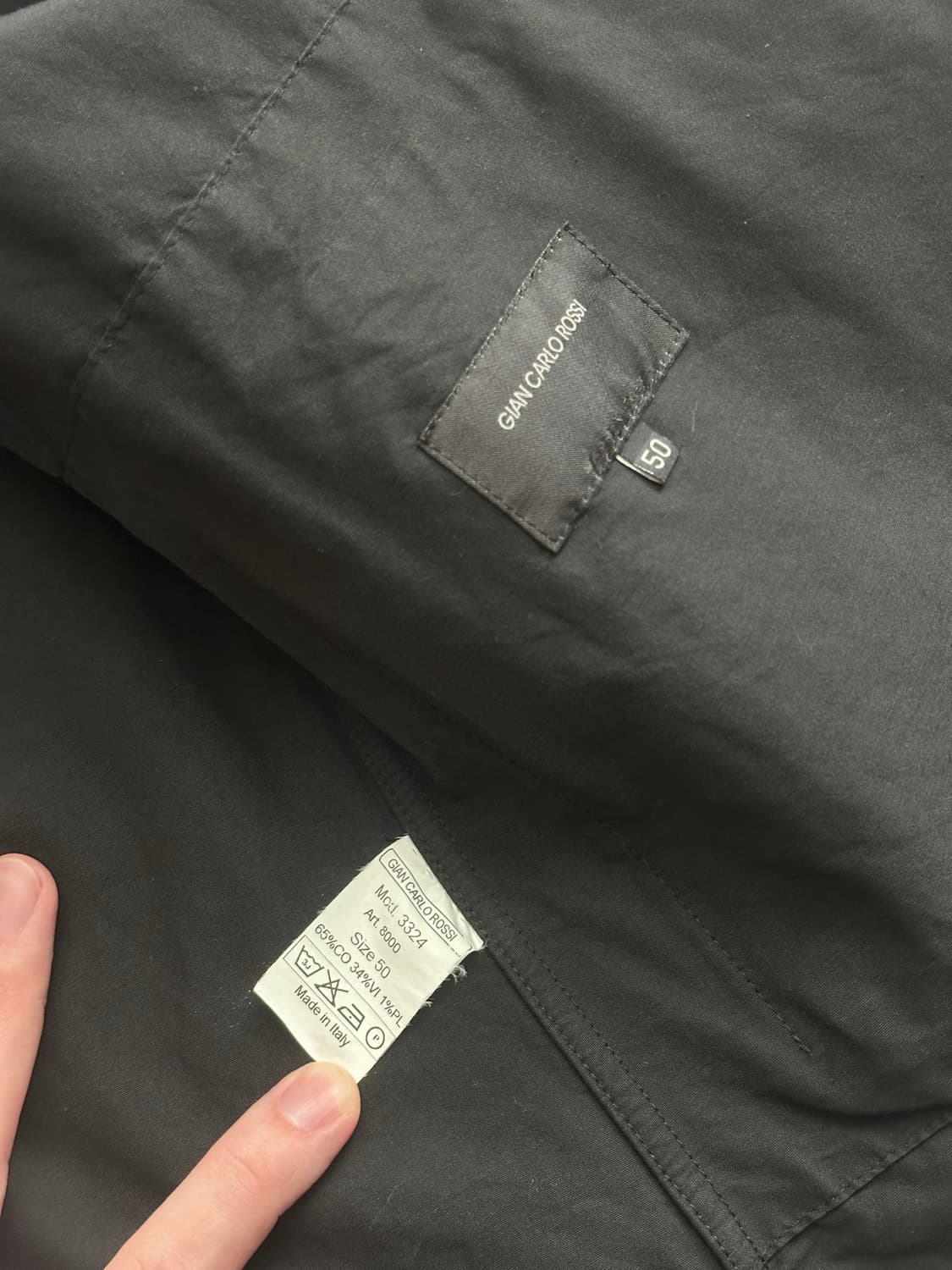 GIAN CARLO ROSSI 이탈리아 메이드 자켓 상품이미지5