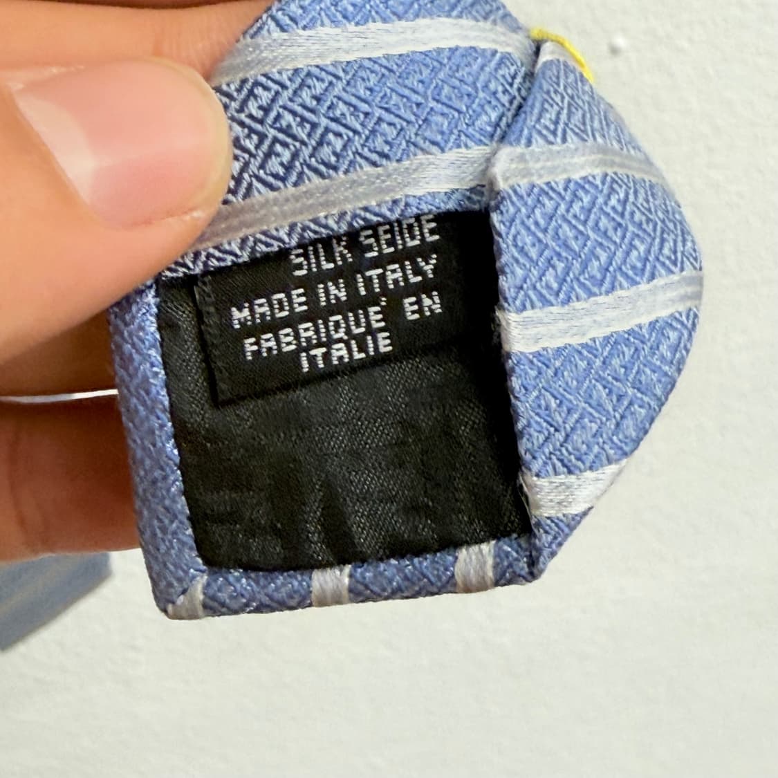 made italy 펜디 스트라이프 실크100 넥타이 상품이미지3