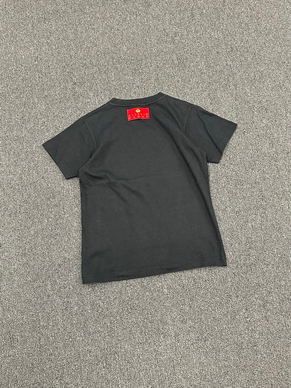 OS)크림소다 미라클 우먼 빈티지 펑크 스컬 반팔 상품이미지4