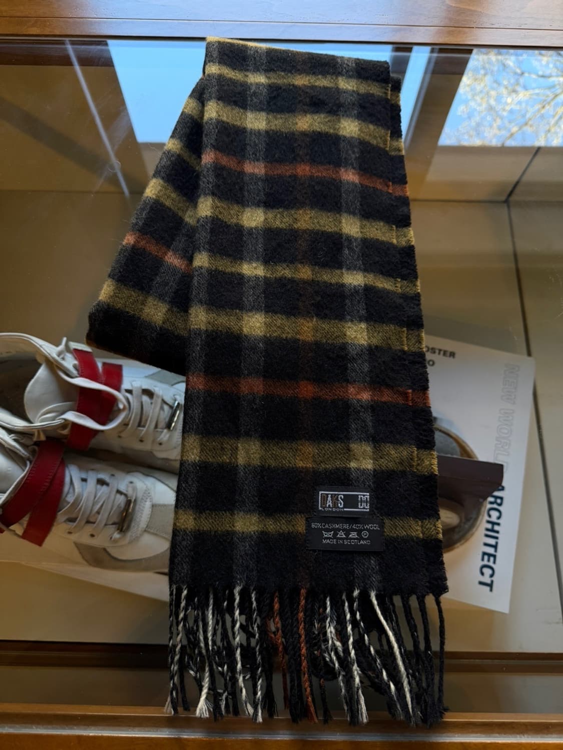 닥스 스코티쉬 메리노울 머플러 상품이미지7