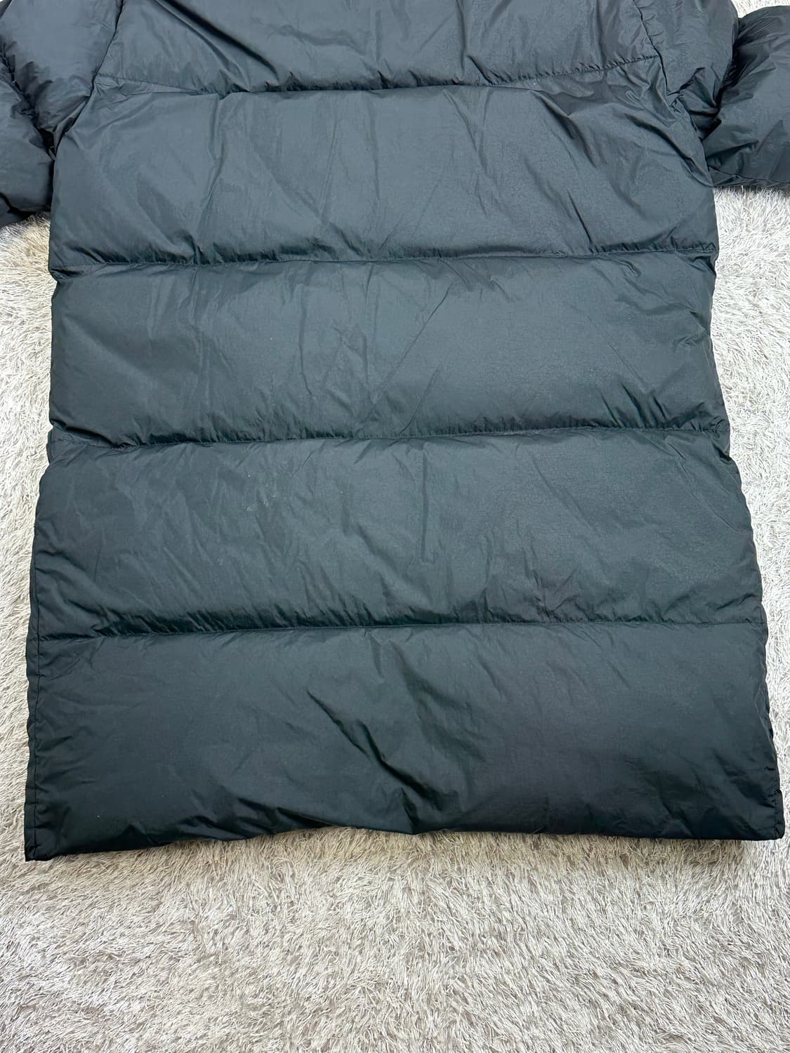 [L] 정품 스톤아일랜드 21FW 크링클랩스 롱패딩 블랙 상품이미지5