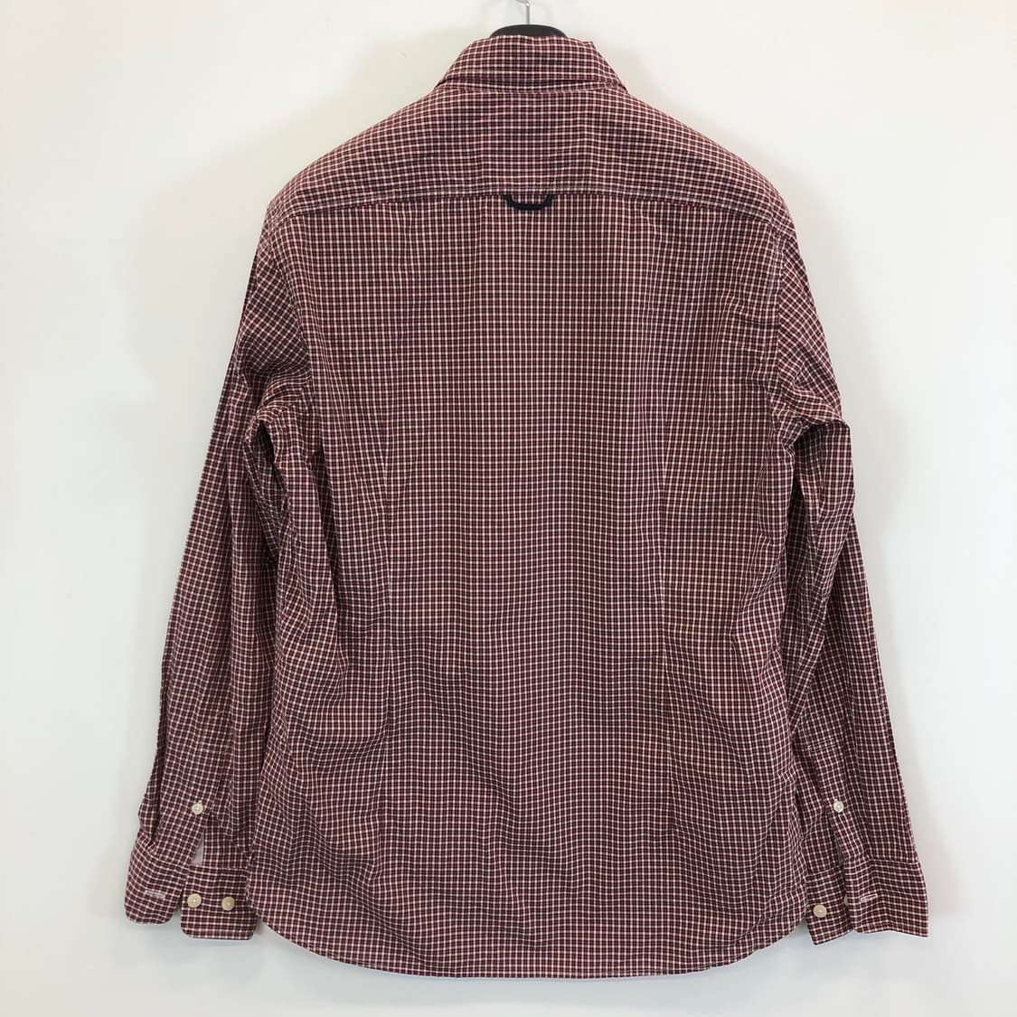 헨리코튼 이탈리안 슬림핏 깅엄셔츠 105 상품이미지5