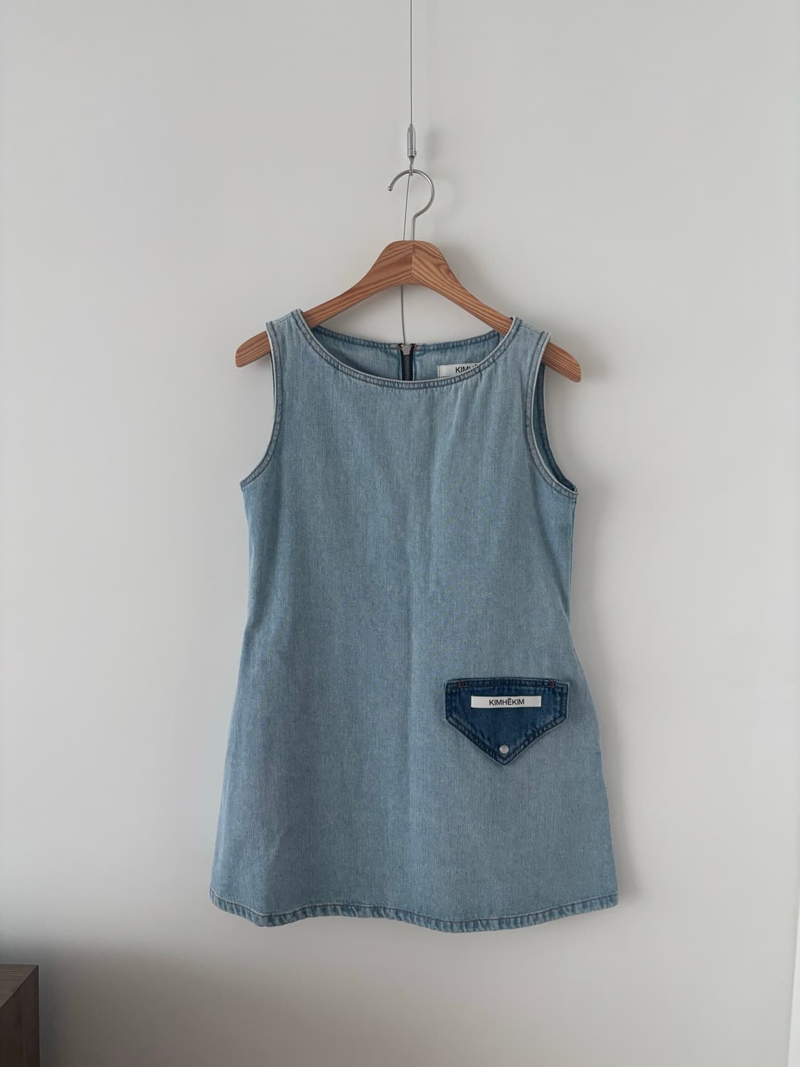 김해김 데님 원피스 상품이미지1