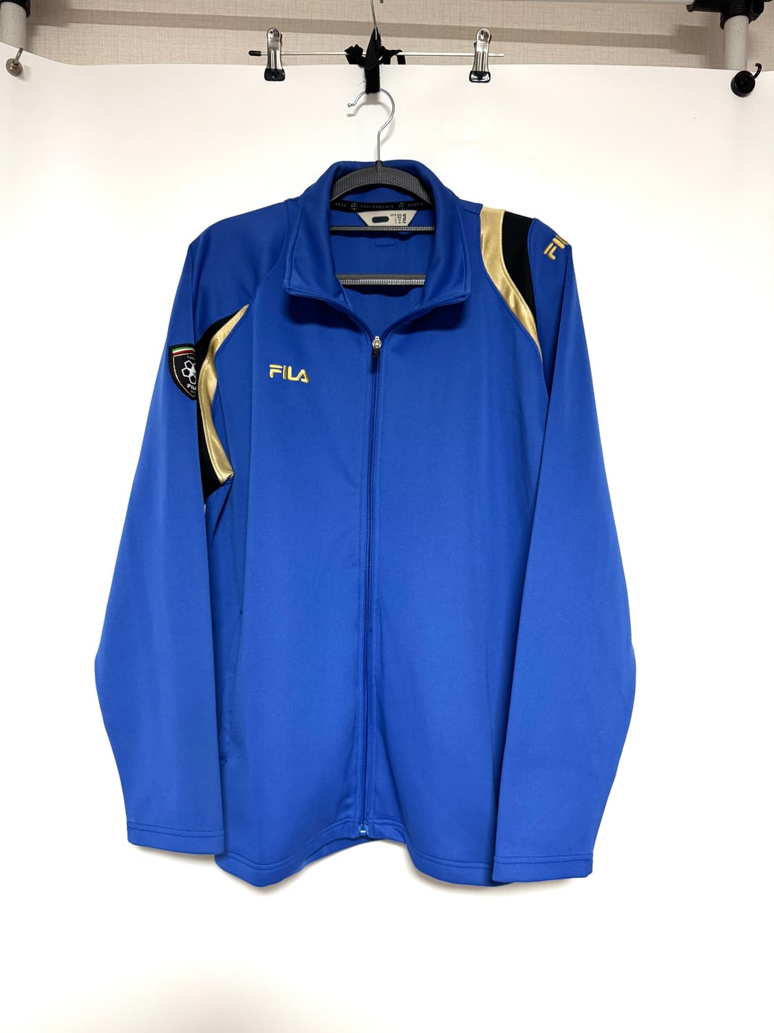 휠라 파란색 집업 자켓 100-105 상품이미지1