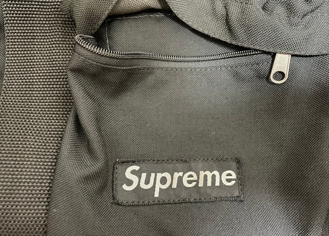 90s supreme 미제 슈프림 더플백 블랙 상품이미지4