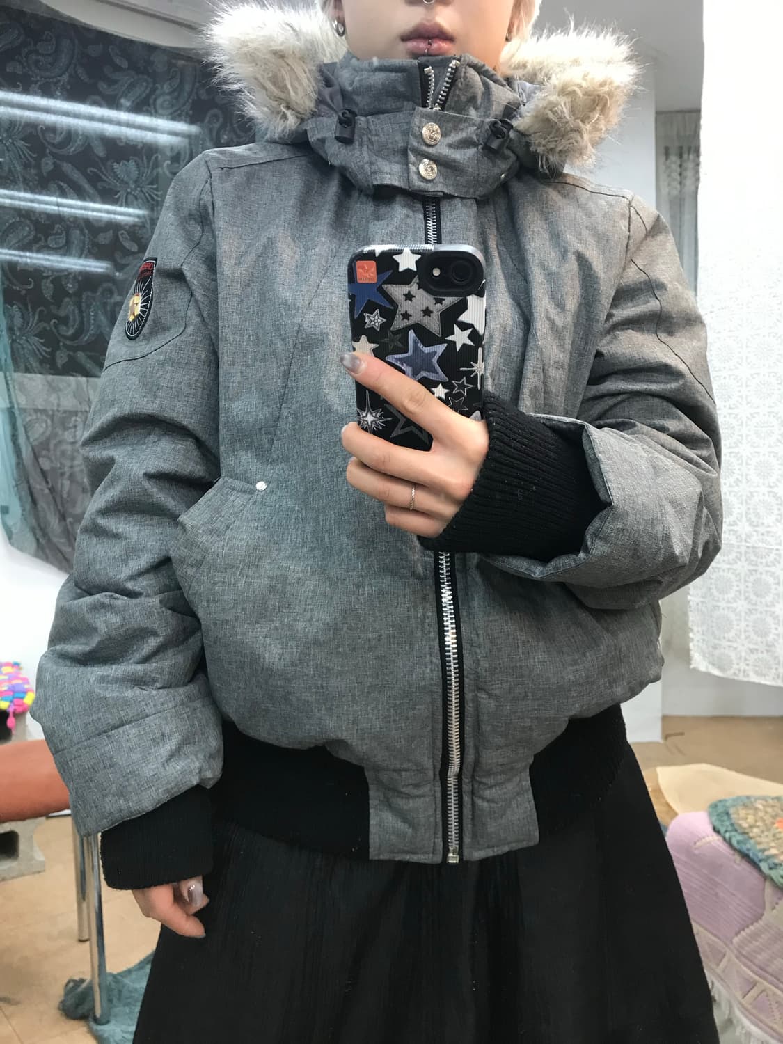 Oppenheimer 여성 숏패딩 점퍼 상품이미지1