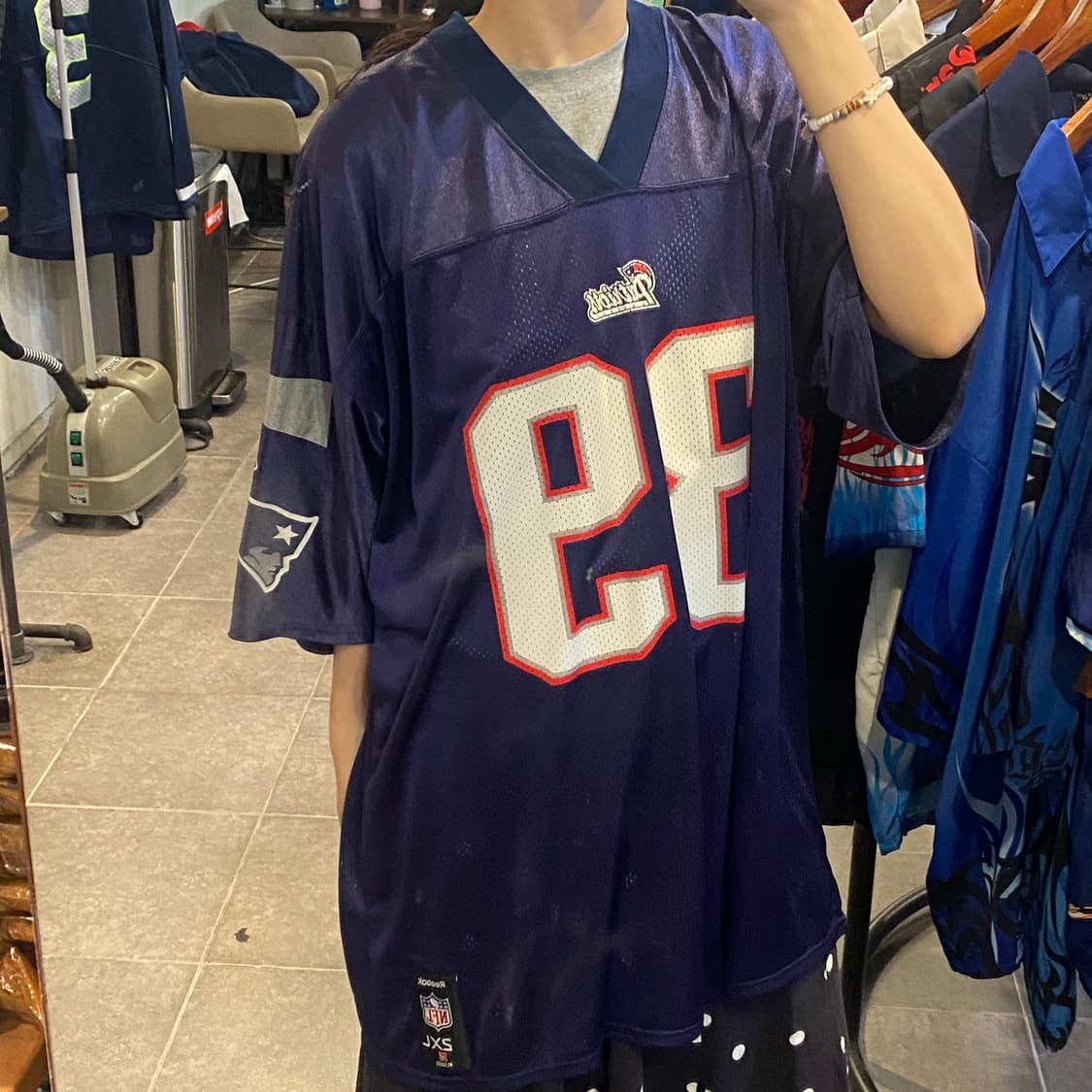 [NO.9] NFL 풋볼 져지 반팔티 네이비 상품이미지2