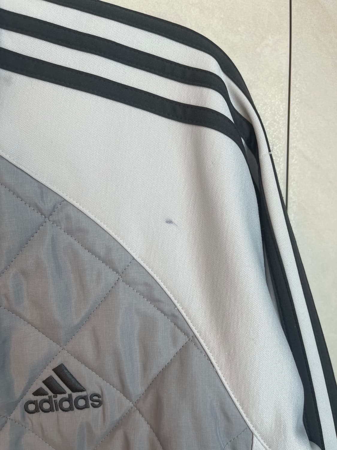 아디다스 퀄팅 자켓 져지 그레이 [100] 상품이미지5