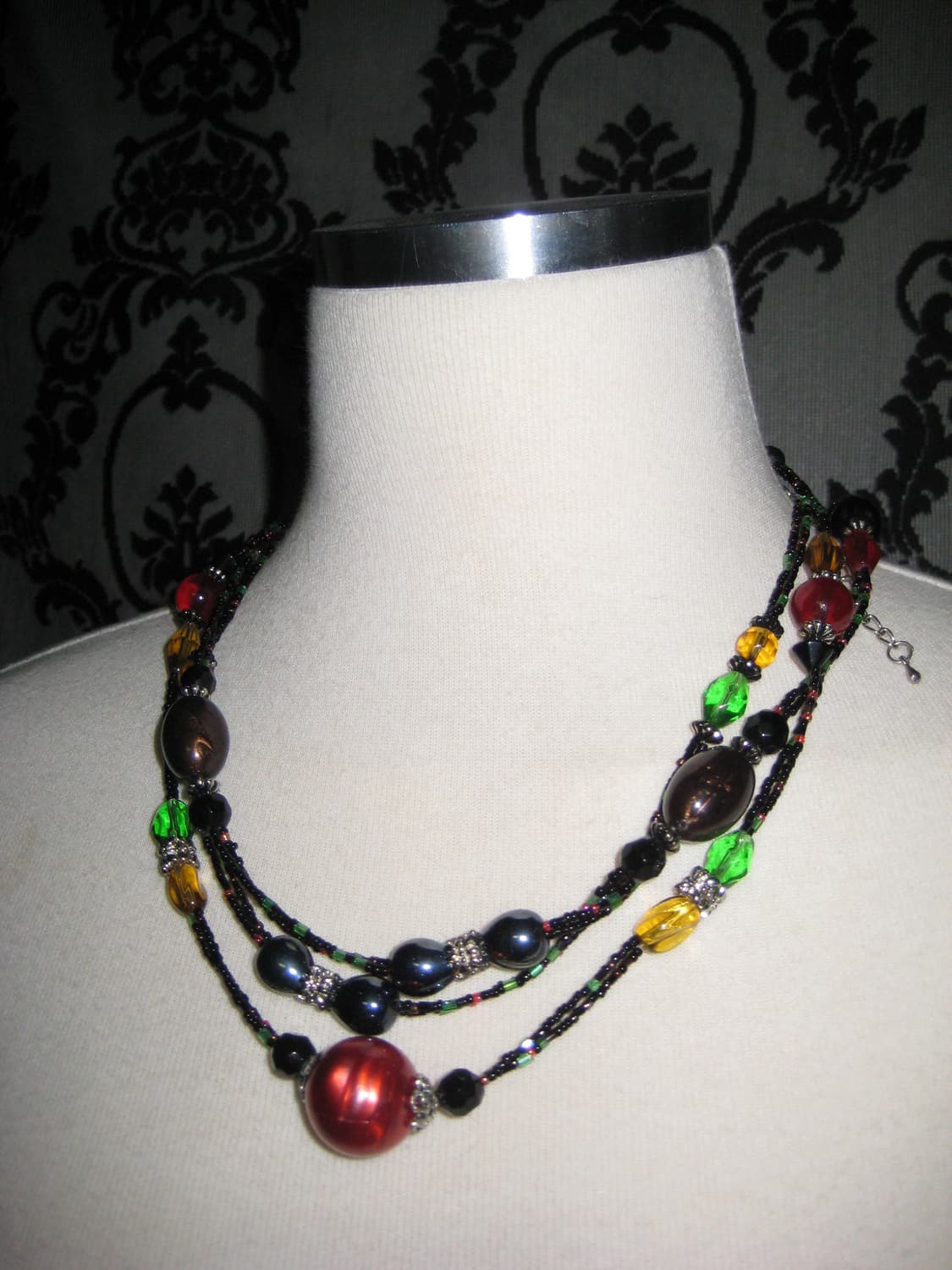 y2k 빈티지무드 투레이어드 목걸이  상품이미지1