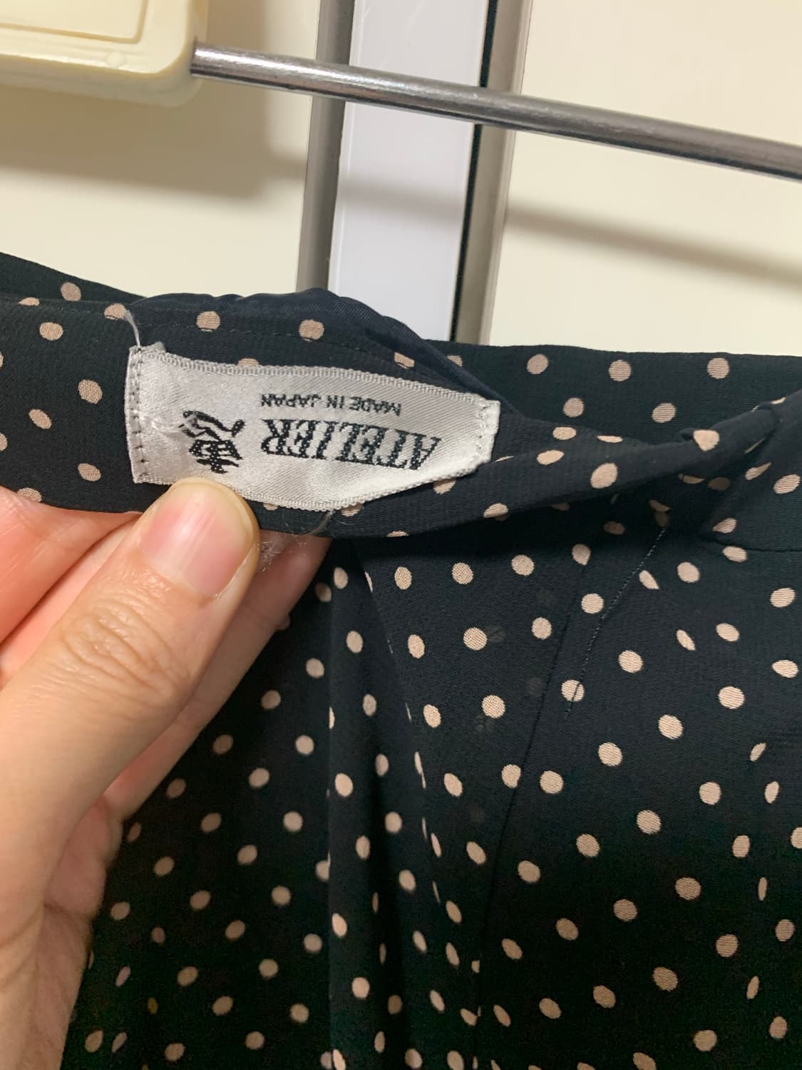 일본 도트 레이스 스커트 레이어드 레트로 상품이미지4