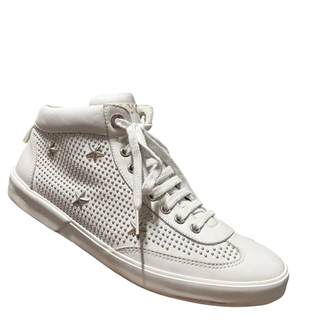 지미추 스타 스터드 하이탑 스니커즈 41.5 260-265 부츠 상품이미지8