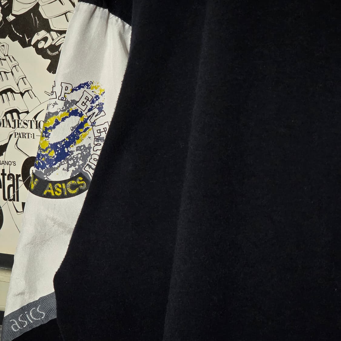 아식스 코튼 배색 집업 자켓 상품이미지4