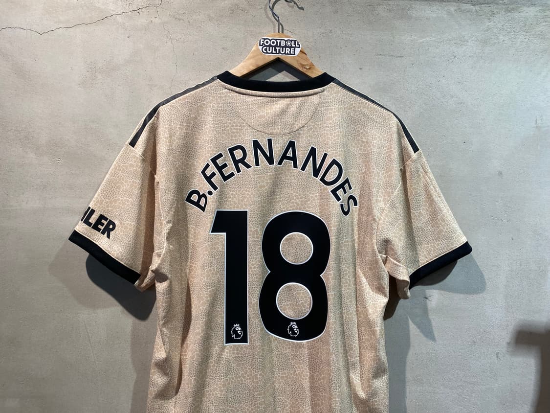 19-20 맨체스터유나이티드 브루노 페르난데스 어웨이 유니폼 (어센틱) 상품이미지9