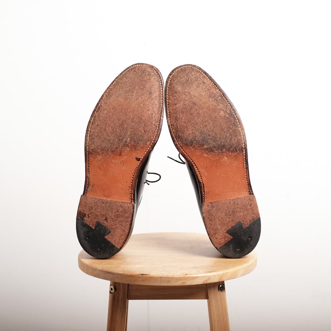 알든 990 11D 사이즈 버건디 코도반 플레인토 더비 상품이미지10