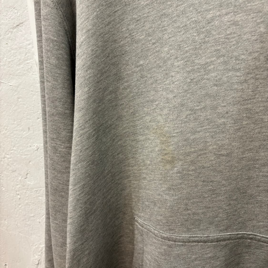 스투시 빅 로고 그레이 후드티 XL 상품이미지10