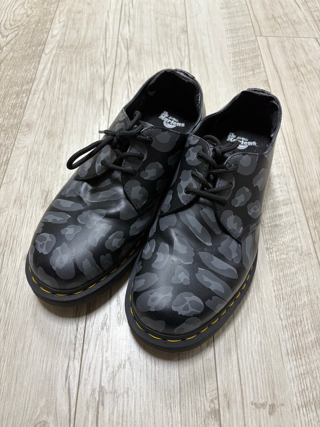 닥터마틴 1461 3홀 레오파드 블랙 280 상품이미지1