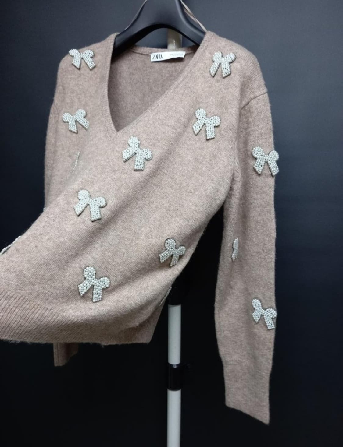 새 자라 ZARA 보송보송 니트 스웨터 66 상품이미지4