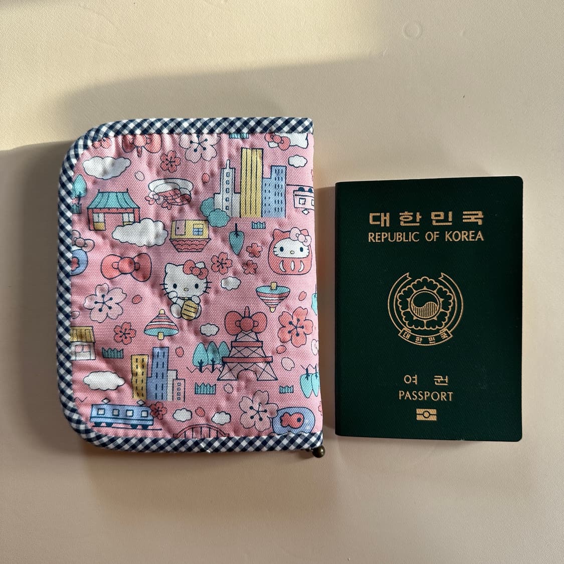 키티 여권파우치 / 여권지갑 / 핸드메이드 상품이미지1