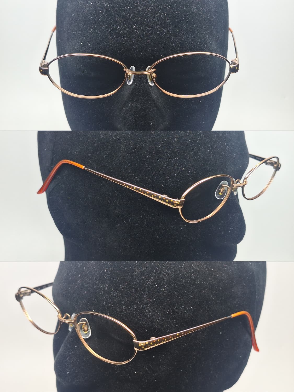 일본제 순수 티타늄 오벌형 안경테/엘르 ELLE EL25916E/빈티지  상품이미지9