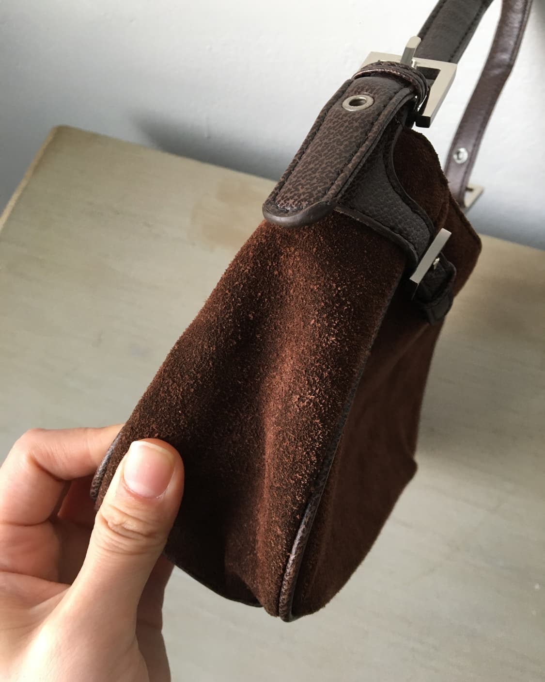  suede shoulder bag 상품이미지4
