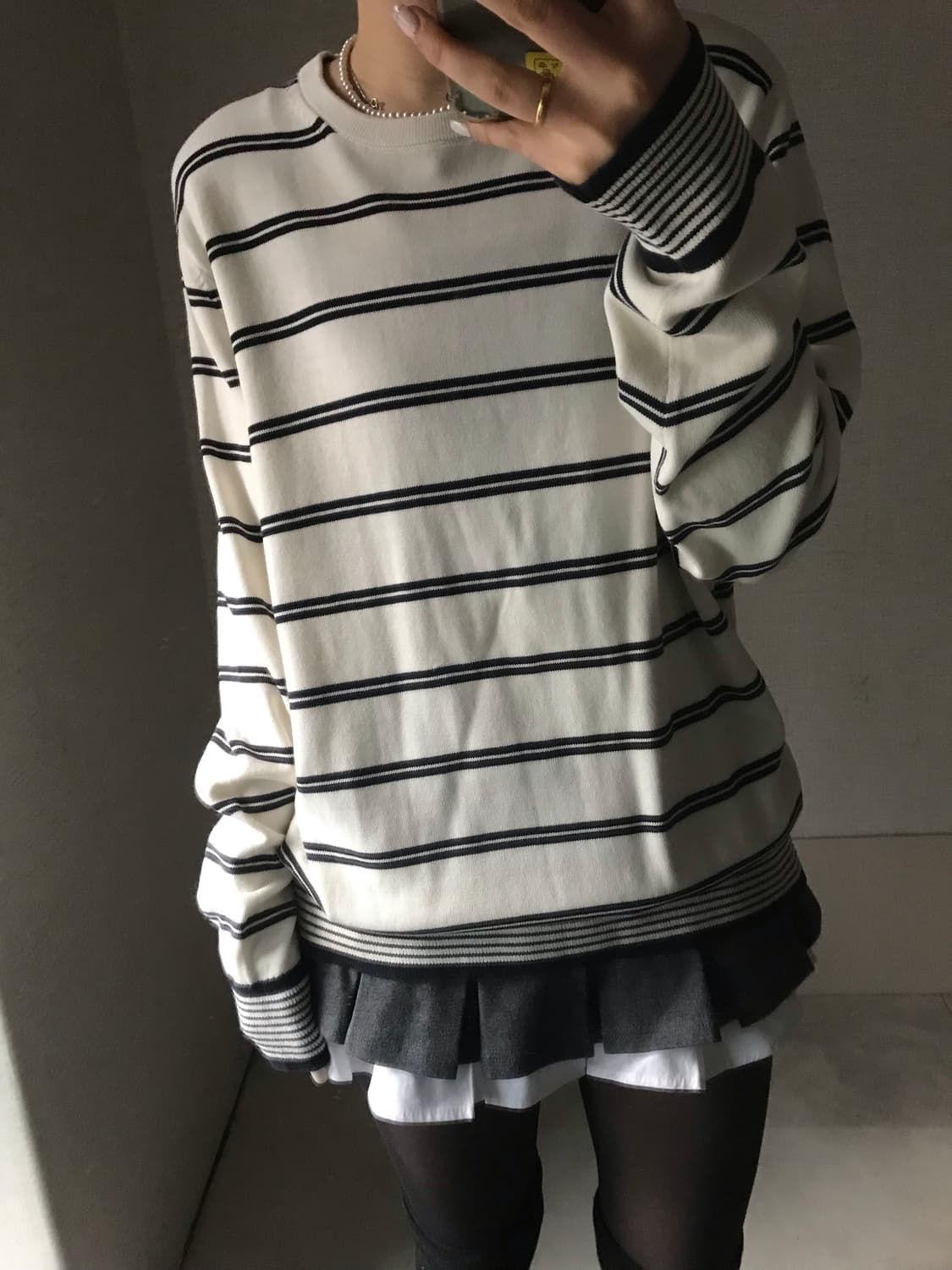타미힐피거 스트라이프 니트 상품이미지3