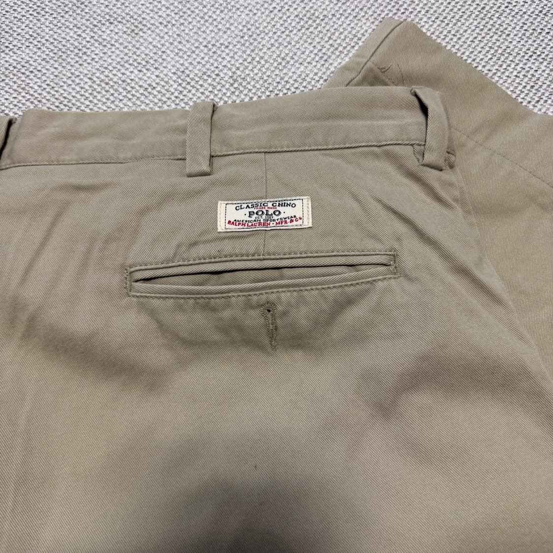 폴로 랄프로렌 코튼 와이드 팬츠 상품이미지5