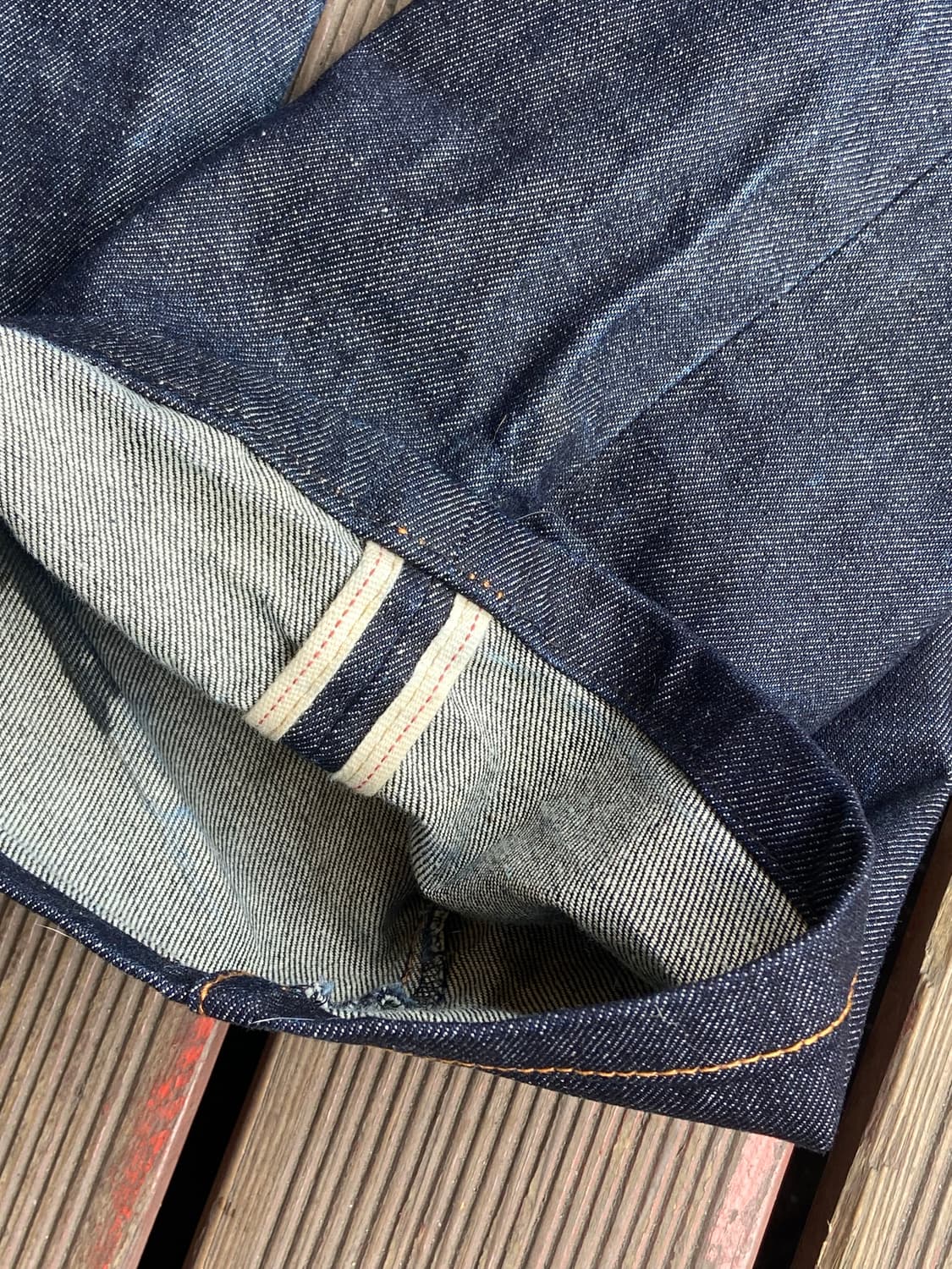 42) Evisu Regular Fit Selvedge Jeans 상품이미지5