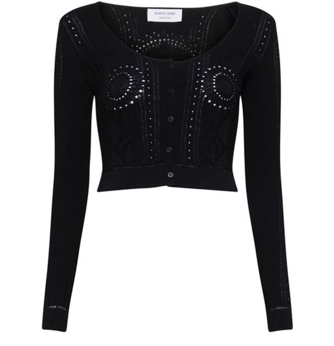 마린세르 크롭 가디건 상품이미지2