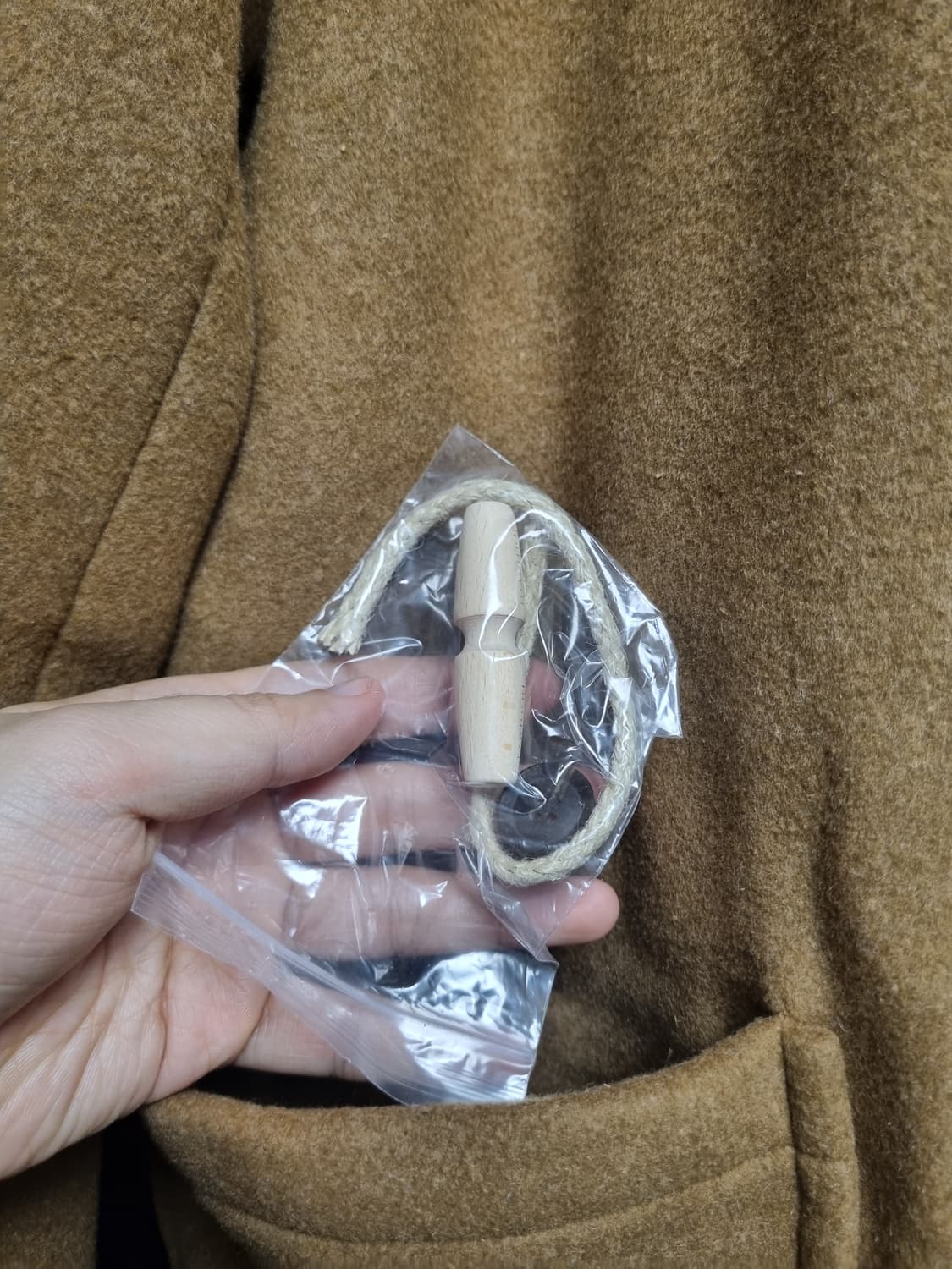 런던트레디션 마틴 더플코트 44 vicuna 새상품 상품이미지5